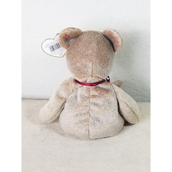 Ty Beanie Signature Bear 1999 w/ Tag 8" Plush Stuffed Tan Animal Nursery Decor - Picture 5 of 12